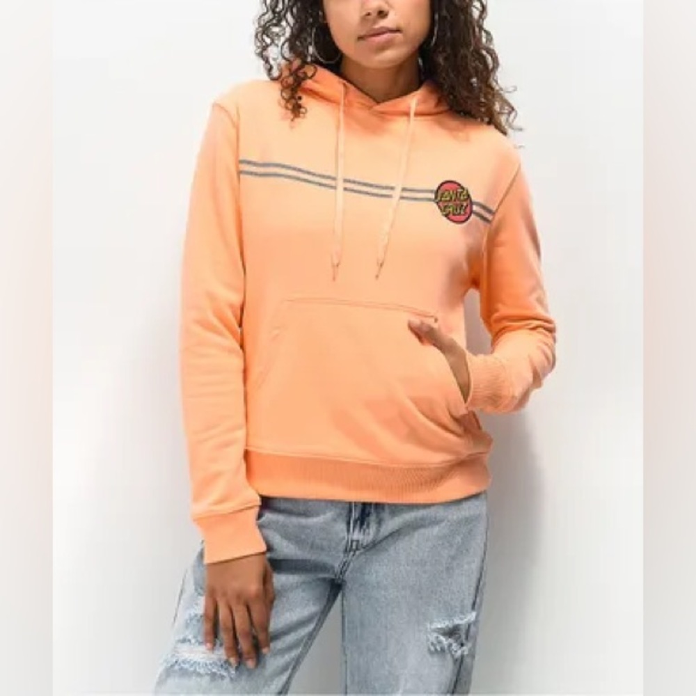 Santa Cruz Other Dot Reflective Pullover Hooded Midweight Sweatshirt